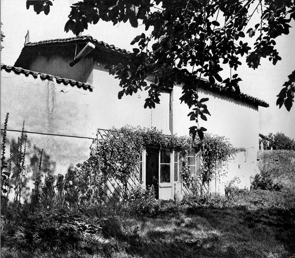 l'atelier de poterie de Moly Sabata en 1950